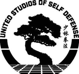 UNITED STUDIOS OF SELF DEFENSE logo