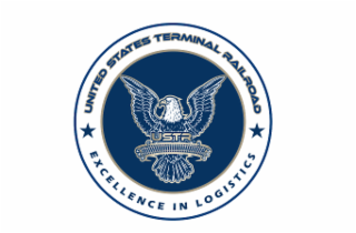 UNITED TERMINAL RAILROAD USTR IN EXCELLENCE STATES LOGISTICS logo