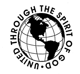 UNITED THROUGH THE SPIRIT OF GOD logo