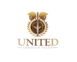 UNITED THROUGH VALOR MINISTERIUM logo
