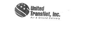 UNITED TRANSNET, INC. AIR & GROUND DELIVERY logo