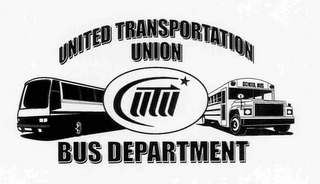 UNITED TRANSPORTATION UNION UTU BUS DEPARTMENT logo