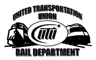 UNITED TRANSPORTATION UNION UTU RAIL DEPARTMENT logo