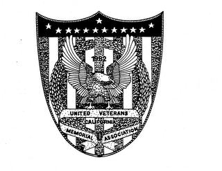 UNITED VETERANS MEMORIAL ASSOCIATION 1982 CALIFORNIA logo