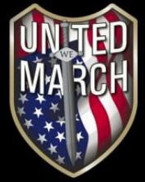 UNITED WE MARCH logo