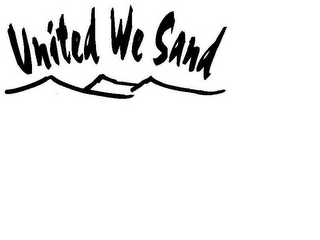 UNITED WE SAND logo