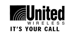UNITED WIRELESS IT'S YOUR CALL logo
