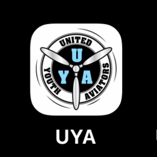 UNITED YOUTH AVIATORS UYA UYA logo