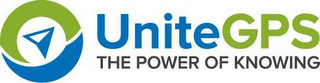 UNITEGPS THE POWER OF KNOWING logo