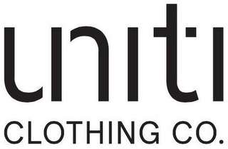 UNITI CLOTHING CO. logo