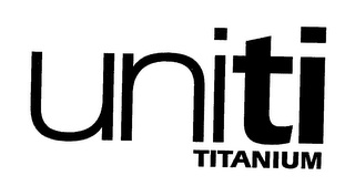 UNITI TITANIUM logo