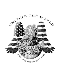 UNITING THE WORLD ANGELS FOR PEACE logo