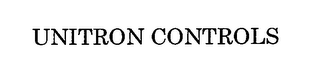 UNITRON CONTROLS logo