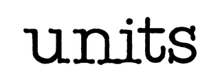 UNITS logo