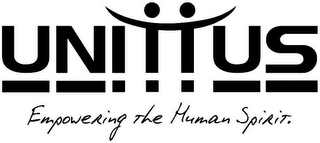 UNITTUS EMPOWERING THE HUMAN SPIRIT. logo