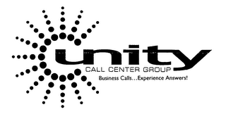 UNITY CALL CENTER GROUP BUSINESS CALLS...EXPERIENCE ANSWERS! logo