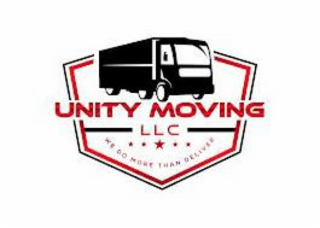 UNITY MOVING LLC WE DO MORE THAN DELIVER logo
