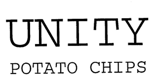 UNITY POTATO CHIPS logo