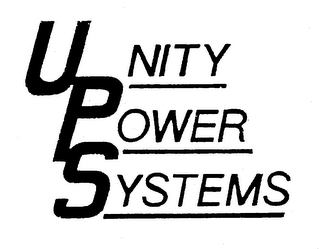 UNITY POWER SYSTEMS logo