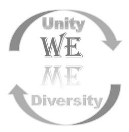 UNITY WE ME DIVERSITY logo