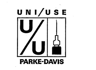 UNI/USE PARKE-DAVIS U/U logo