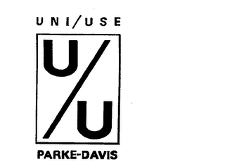 UNI/USE U/U PARKE-DAVIS logo