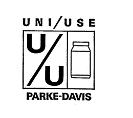 UNI/USE U/U PARKE-DAVIS logo