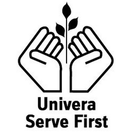 UNIVERA SERVE FIRST logo