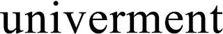 UNIVERMENT logo
