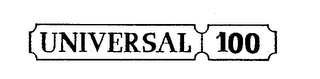 UNIVERSAL 100 logo