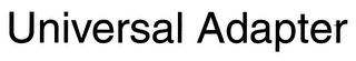 UNIVERSAL ADAPTER logo