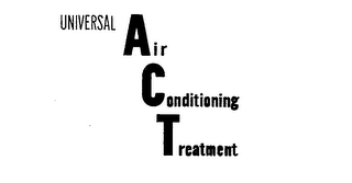 UNIVERSAL AIR CONDITIONING TREATMENT logo