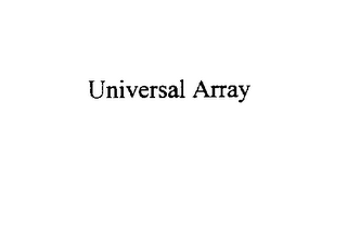 UNIVERSAL ARRAY logo