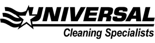 UNIVERSAL CLEANING SPECIALISTS logo