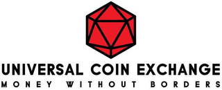 UNIVERSAL COIN EXCHANGE MONEY WITHOUT BORDERS logo