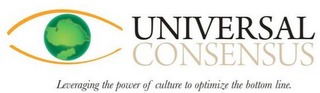 UNIVERSAL CONSENSUS LEVERAGING THE POWER OF CULTURE TO OPTIMIZE THE BOTTOM LINE. logo