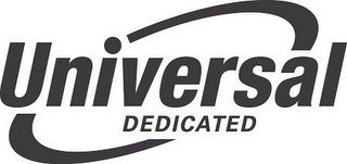 UNIVERSAL DEDICATED logo