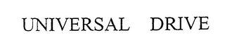 UNIVERSAL DRIVE logo