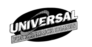 UNIVERSAL FOR ALL MAJOR BRANDS logo