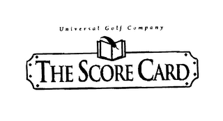 UNIVERSAL GOLF COMPANY THE SCORE CARD logo