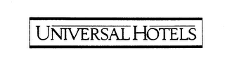 UNIVERSAL HOTELS logo