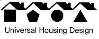 UNIVERSAL HOUSING DESIGN logo