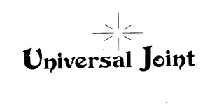 UNIVERSAL JOINT logo