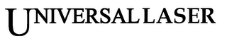 UNIVERSAL LASER logo