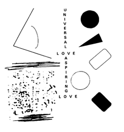 UNIVERSAL LOVE ASPIRING LOVE logo