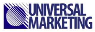 UNIVERSAL MARKETING logo