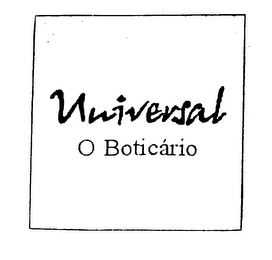 UNIVERSAL O BOTICARIO logo
