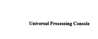 UNIVERSAL PROCESSING CONSOLE logo