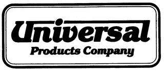 UNIVERSAL PRODUCTS COMPANY logo