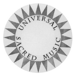 UNIVERSAL SACRED MUSIC logo